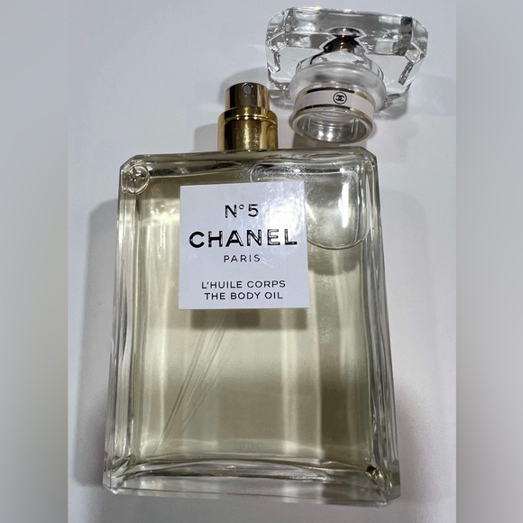 CHANEL No 5 SET Body Oil 3.4 OZ  Spray +No 5 Body Lotion 6.8 Oz + Bonus In Box - Picture 8 of 14